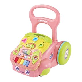 Járássegítő és Formaválogató fény- és hangeffekttel - rózsaszín   Járássegítő és Formaválogató fény- és hangeffekttel - rózsaszín