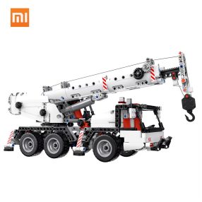   Xiaomi ONEBOT emelődaru - 720 db építőkockákból összerakható daru mechanikus működtetéssel