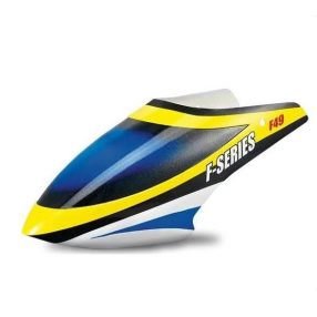 Kék-sárga burkolat az MJX F49-es helikopterhez