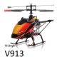 WLtoys V913 Sky Dancer - távirányítós rc helikopter, 69 cm hossz, brushless motor