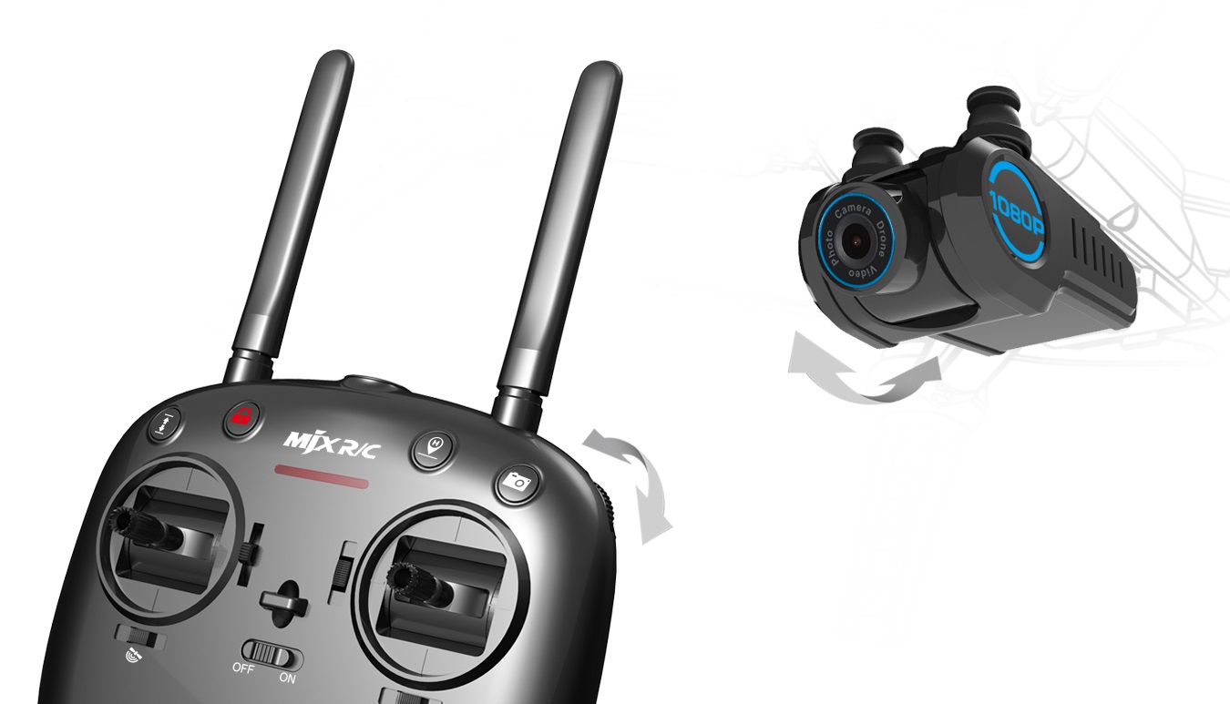 MJX Bugs 5W kamera